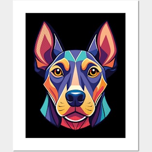 Anatomic Dog Head Posters and Art